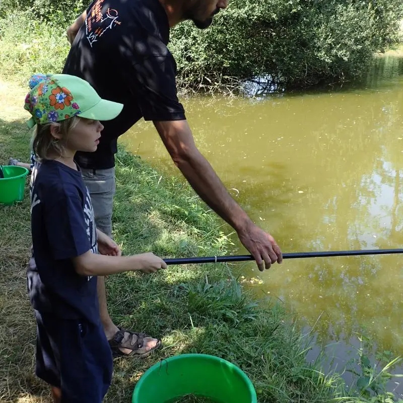 je pêche mon 1er poisson