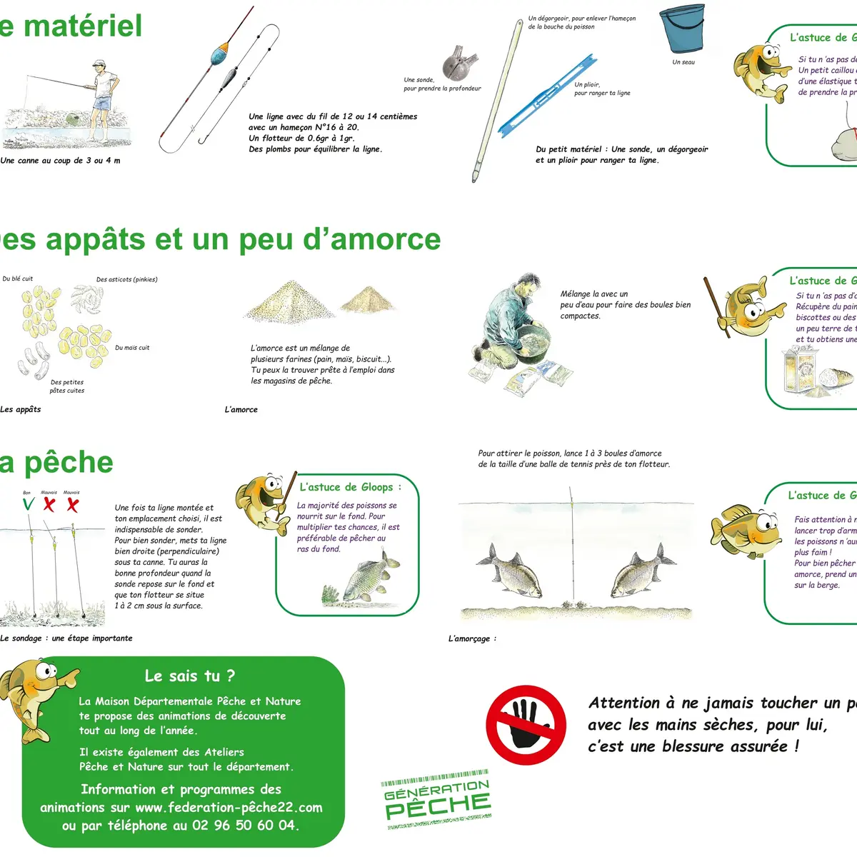 Le matériel et les techniques de pêche à privilégier