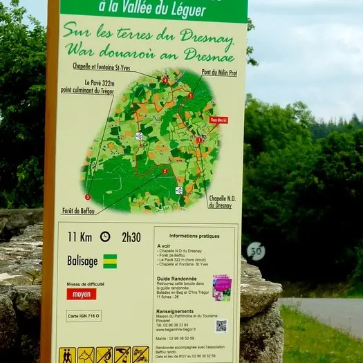 rando PEB Sur les terres du Dresnay