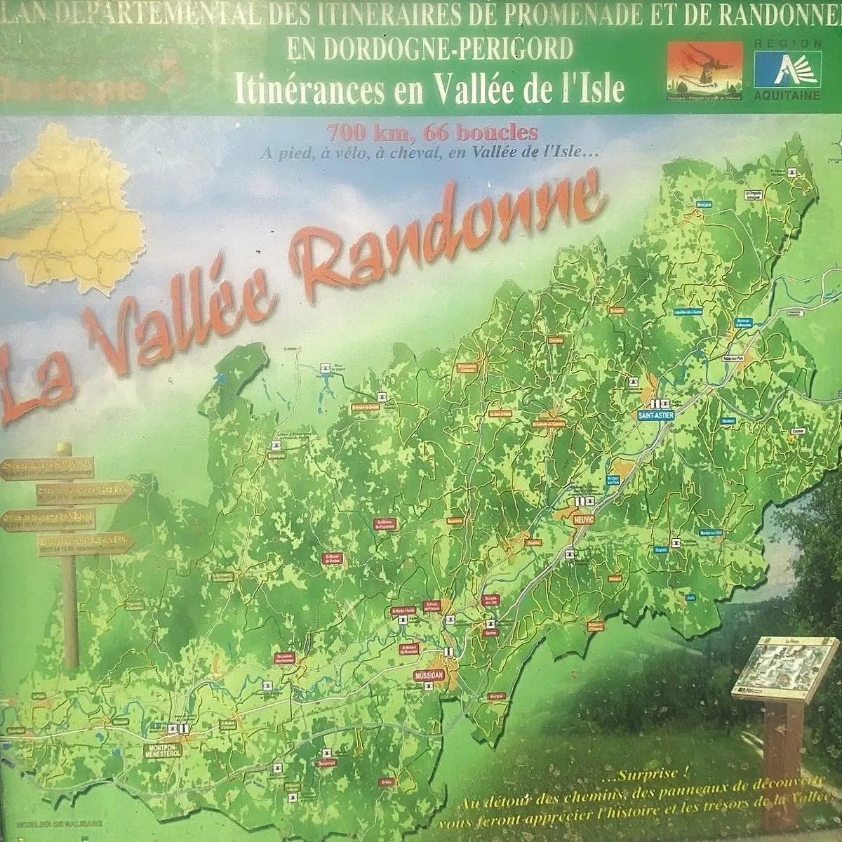 BEAURONNE-Boucle de Maine Moulin-Panneau d'appel