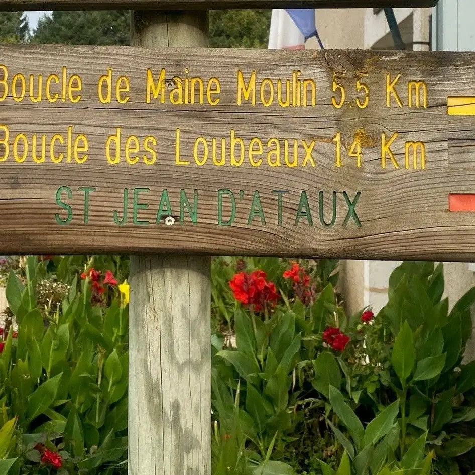 BEAURONNE-Boucle de Maine Moulin-Signalétique