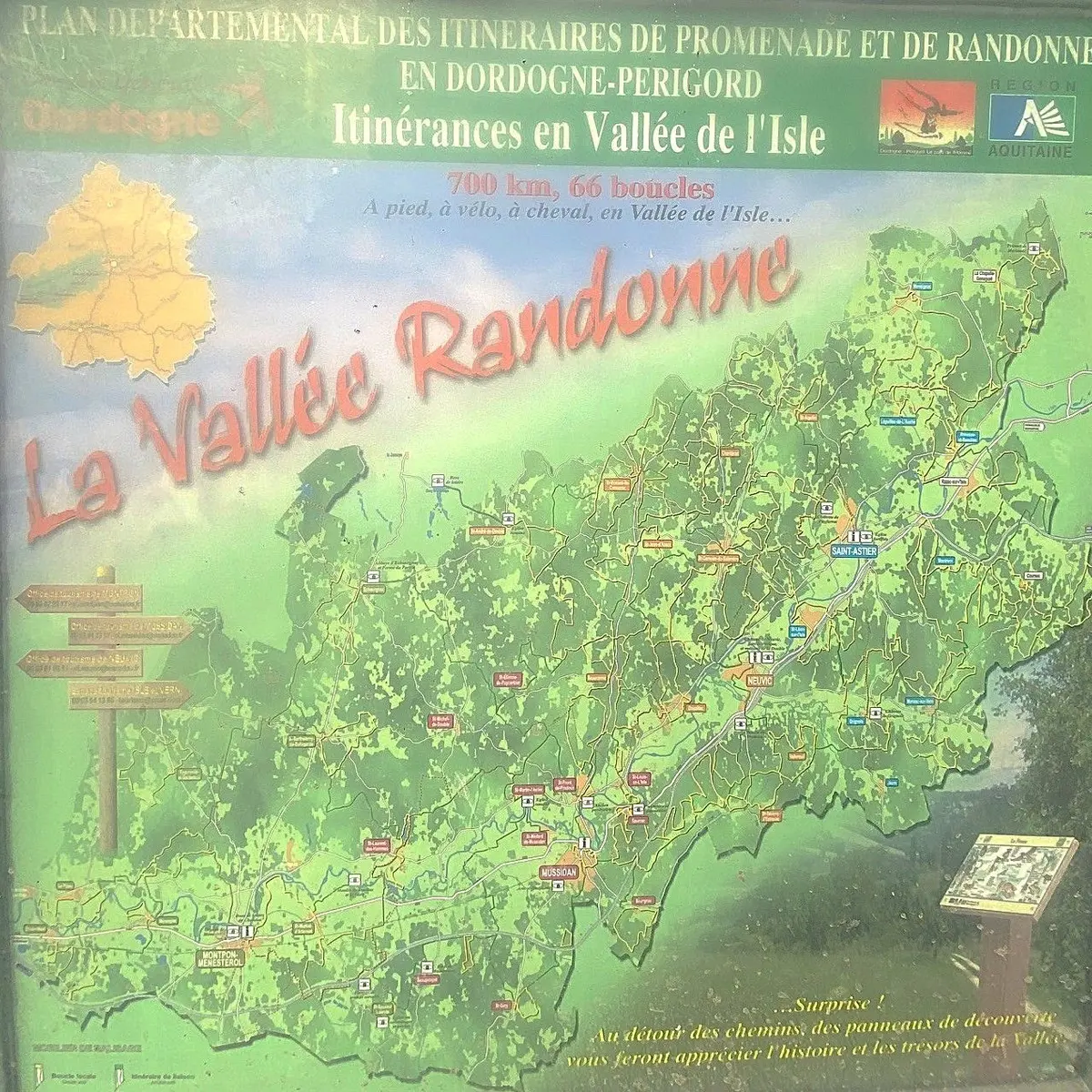 BEAURONNE-Boucle des Loubeaux-Panneau d'appel