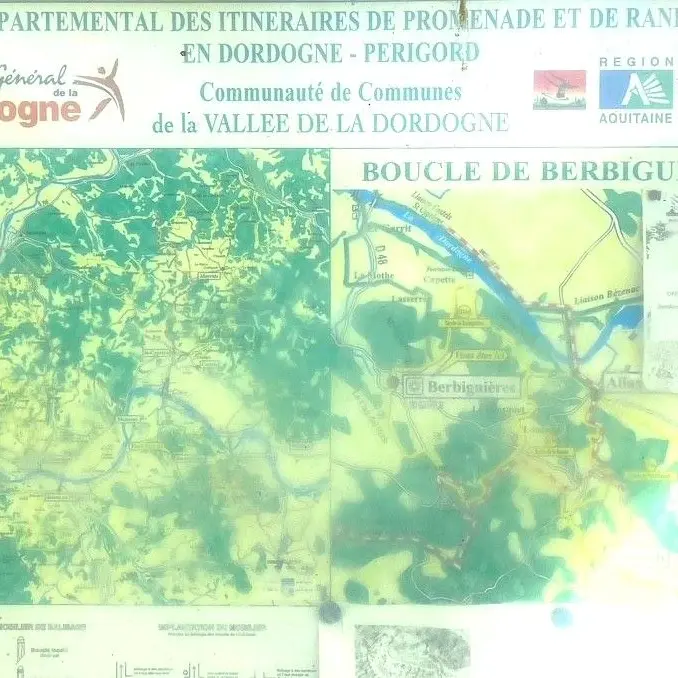 BERBIGUIERES-Boucle de Berbiguières-Panneau d'appel