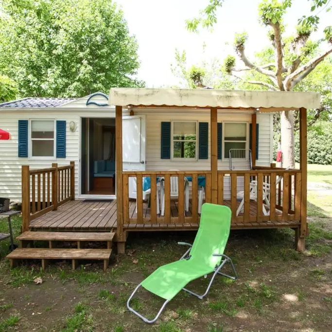 Camping les ombrages Mobilhome