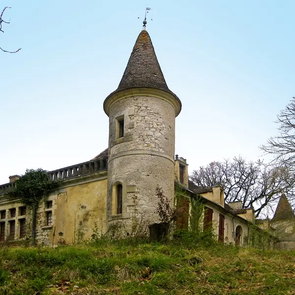 Château de la Barde depuis espace privé