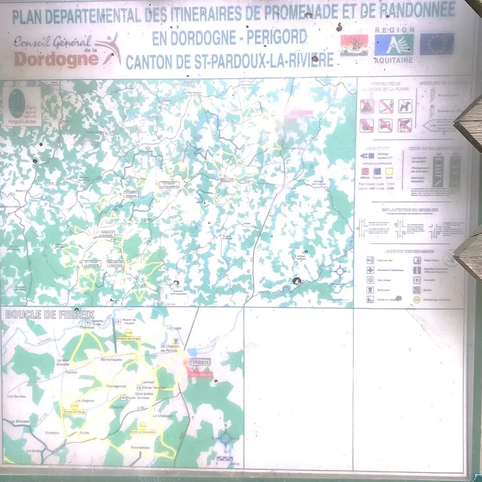 FIRBEIX-Boucle des étangs-Panneau d'appel