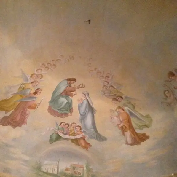 Fresques de la chapelle de Douchapt