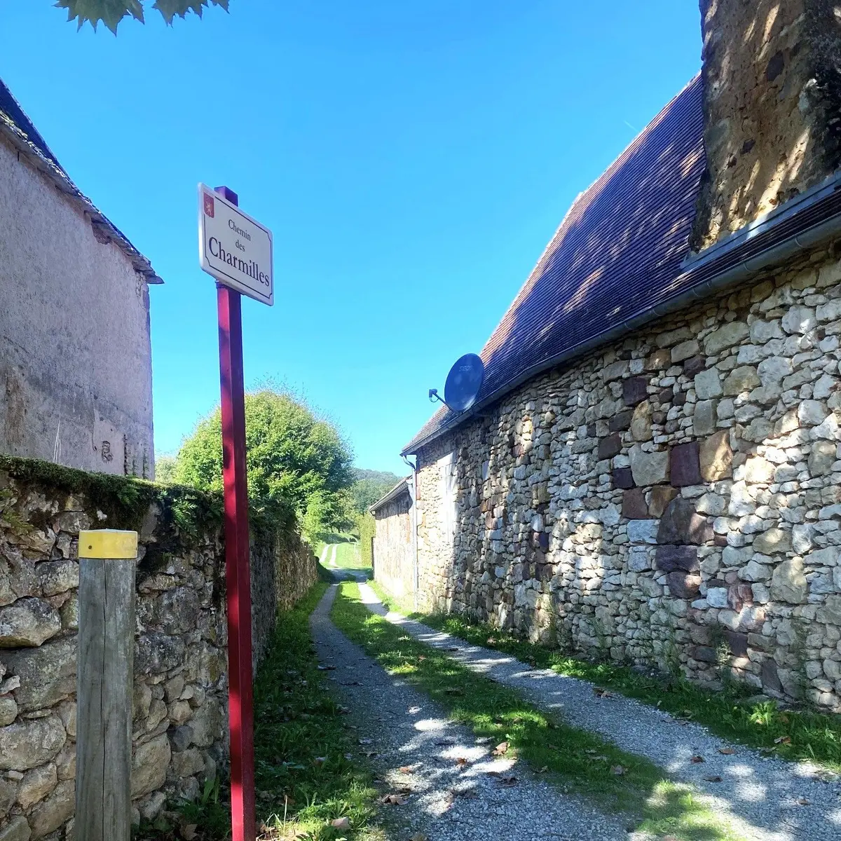 GRIVES-Boucle de Grives-Chemin-Poteau