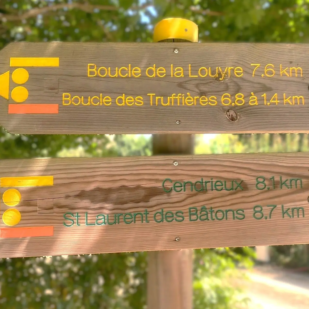 SAINT ALVERE-Boucle de la Louyre-Signalétique