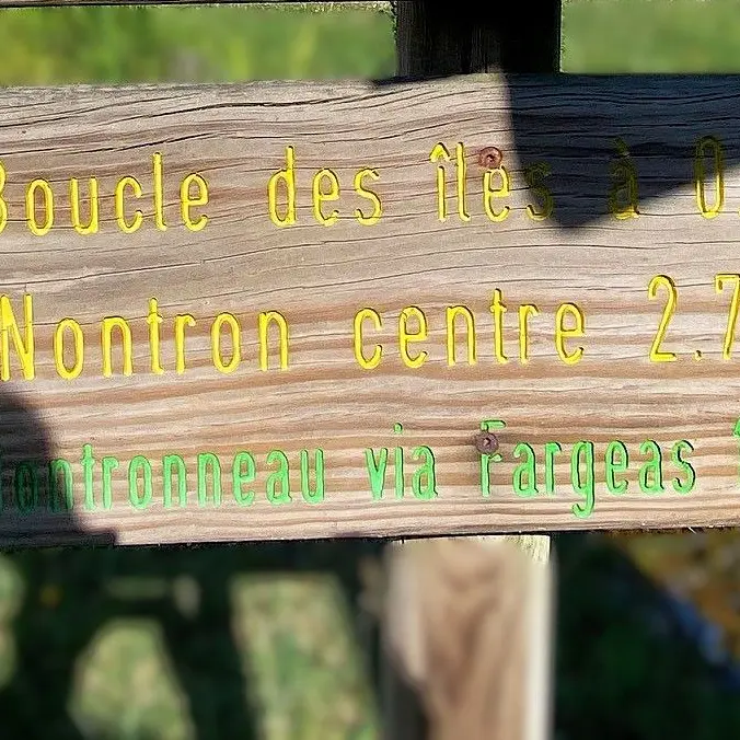 SAINT MARTIAL DE VALETTE-Boucle des îles-Signalétique