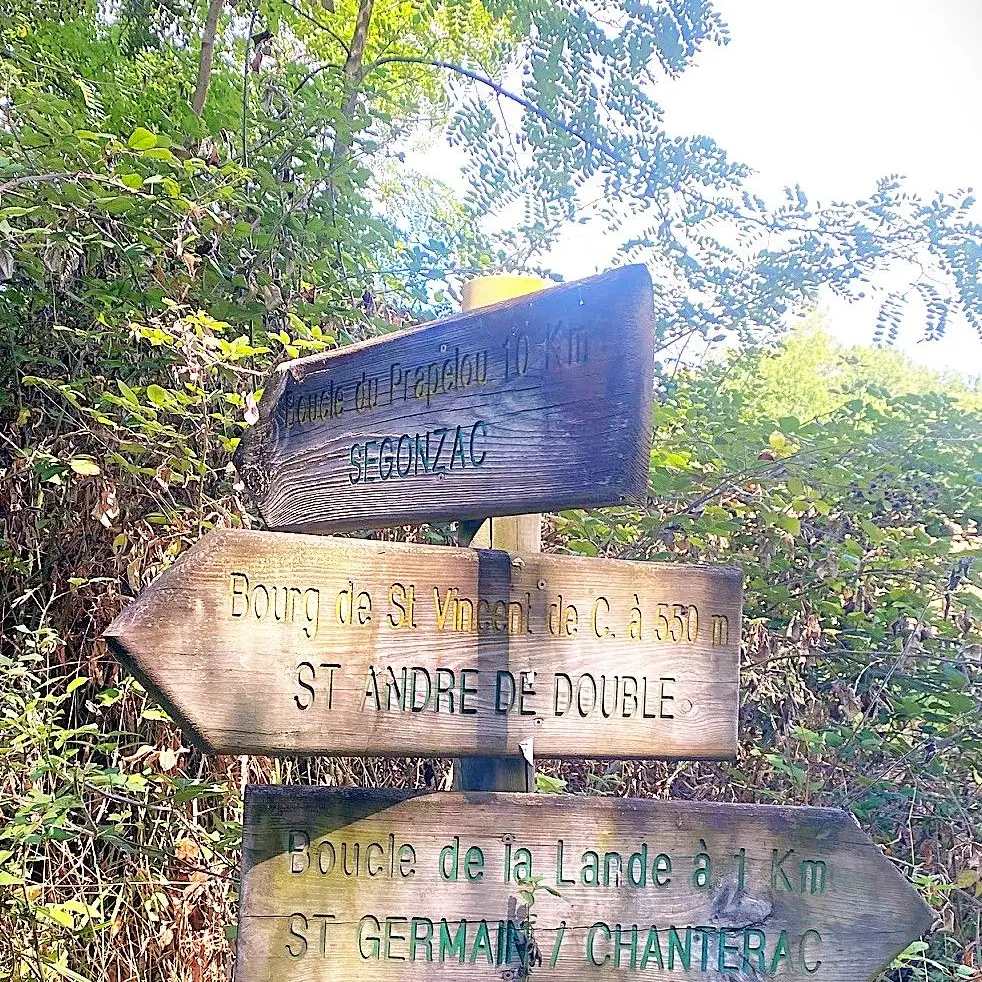 SAINT VINCENT DE CONNEZAC-Boucle de Pradelou-Signalétique