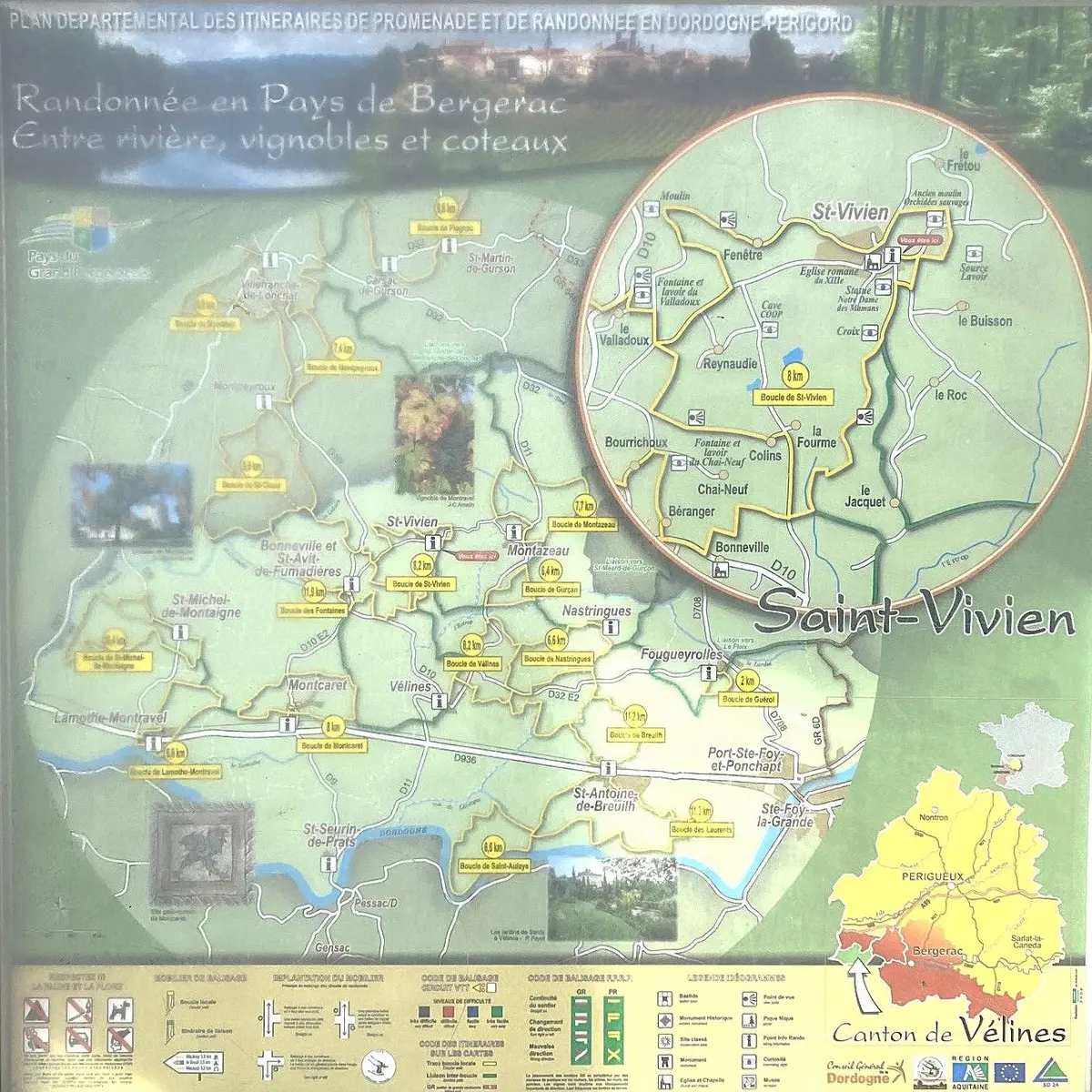 SAINT-VIVIEN-Boucle de St Vivien-Panneau d'appel 2