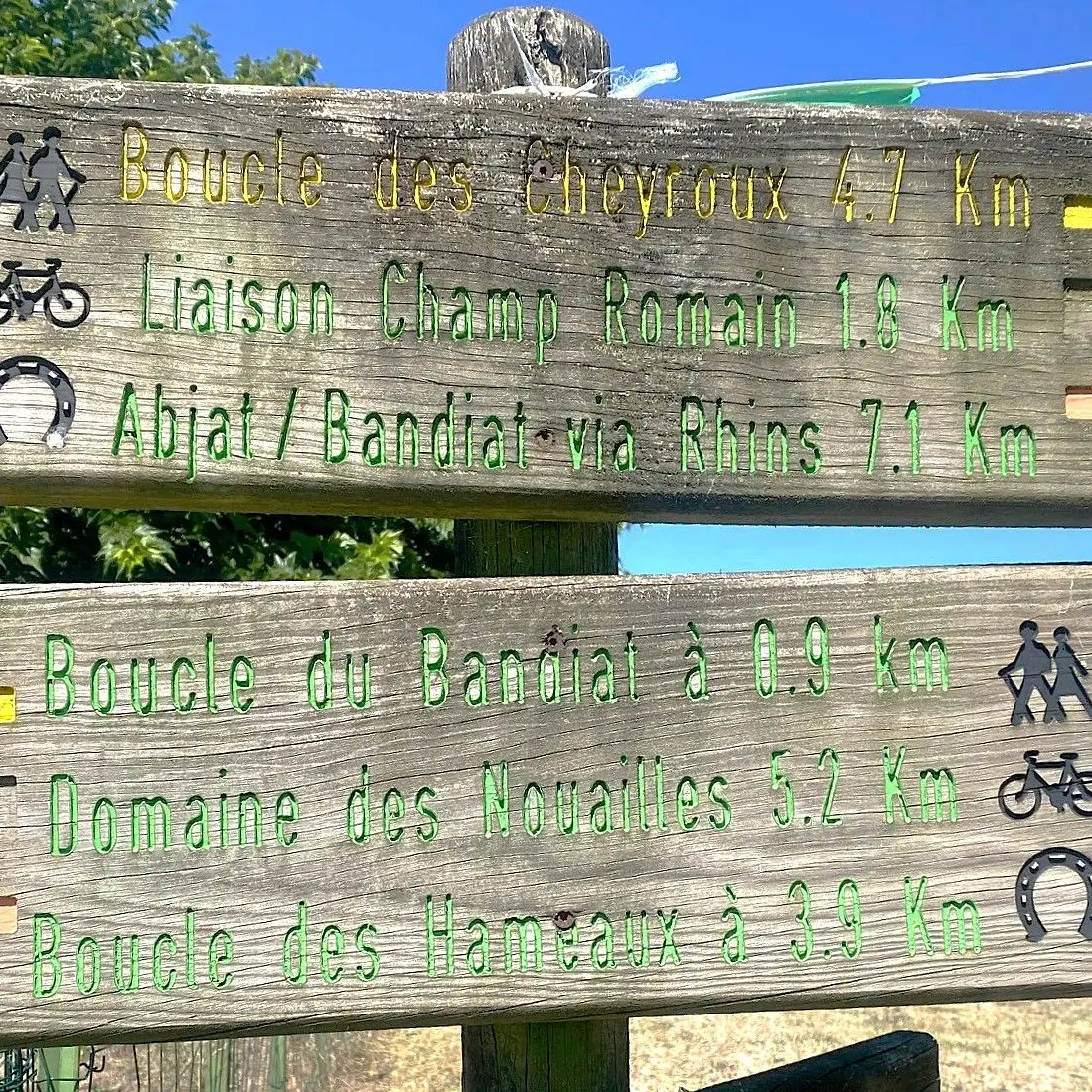 SAVIGNAC DE NONTRON-Boucle des cheyroux-Signalétique