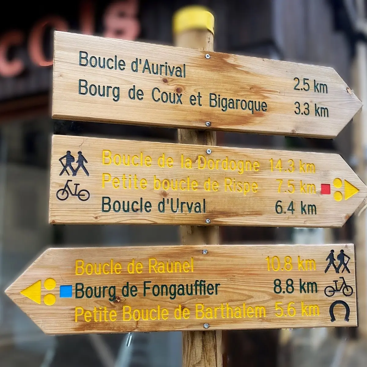 SIORAC-EN-PERIGORD-Boucle de Raunel-Signalétique