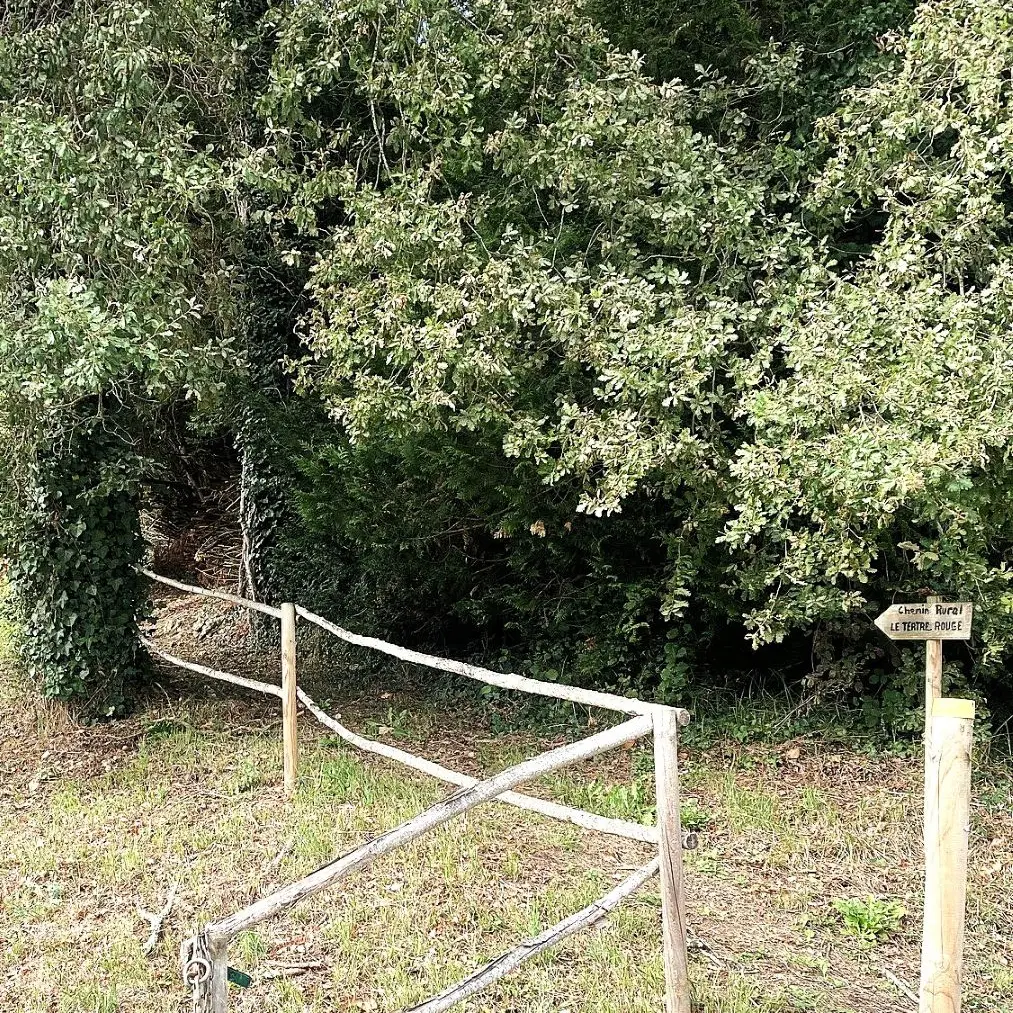 SIORAC-EN-PERIGORD-Boucle de la Dordogne-Chemin-Poteau 2