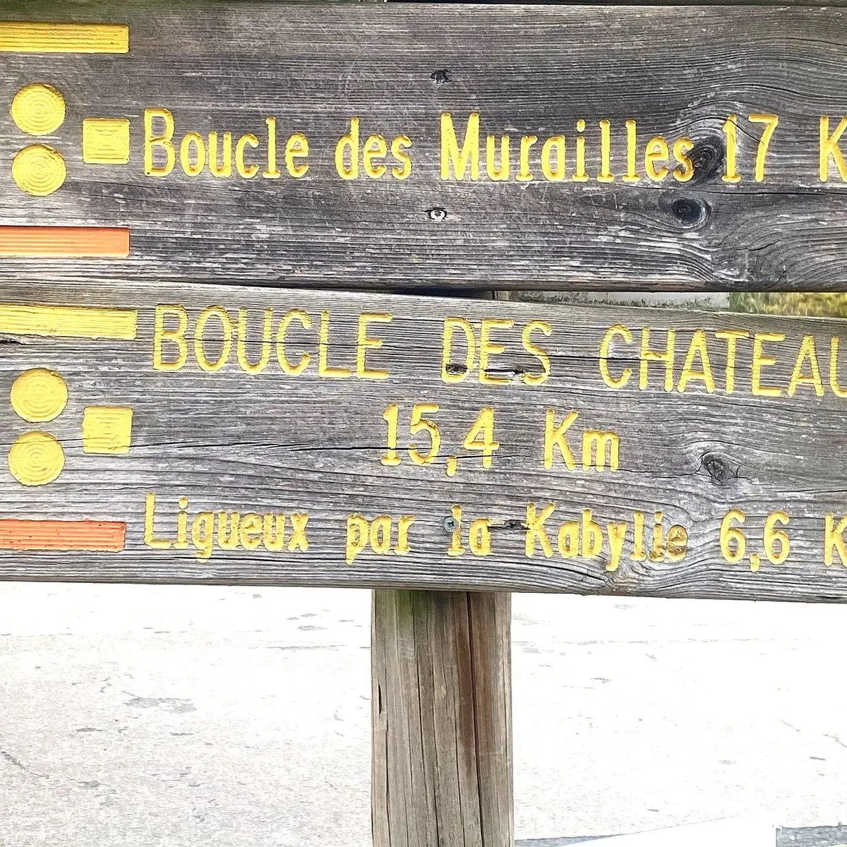 SORGES-Boucle des Murailles-Signalétique
