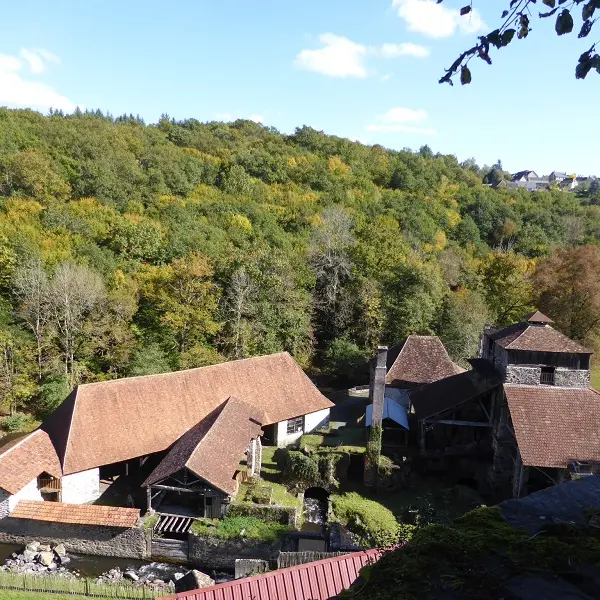 Savignac-Lédrier château forge automne