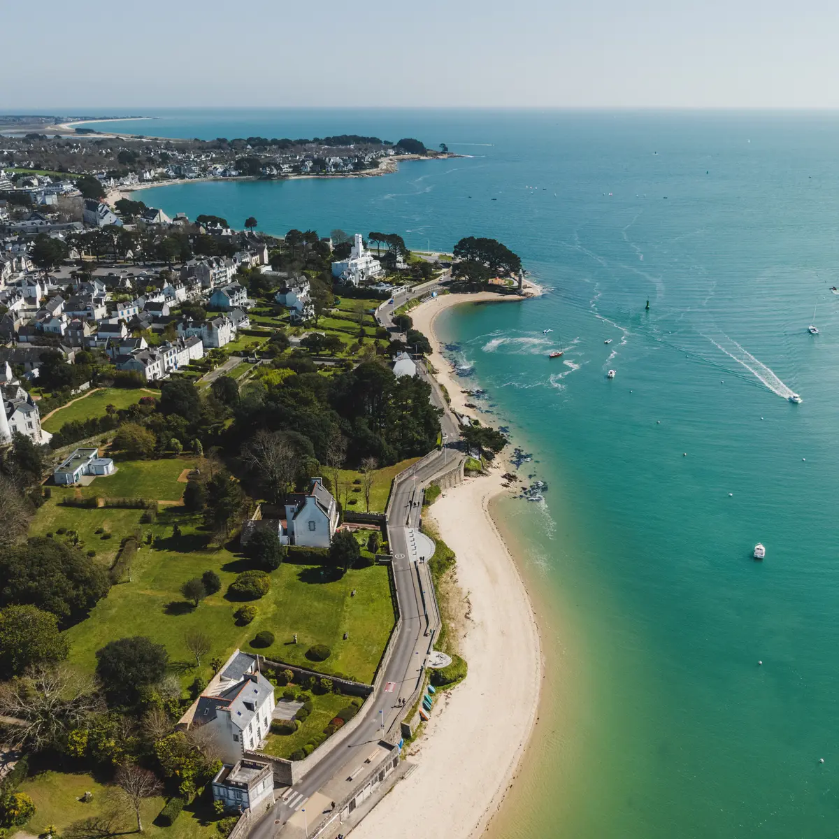 La corniche à Bénodet