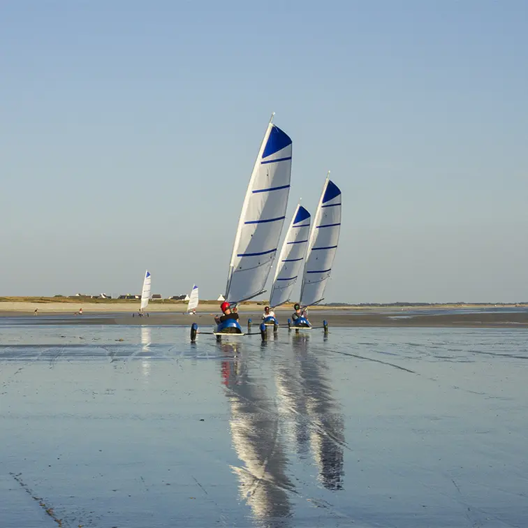 Plein Ouest - char à voile Penhors - Pays Bigouden