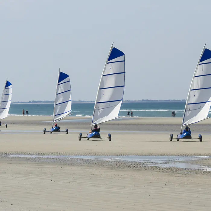 Plein Ouest - char à voile Penhors - Pays Bigouden