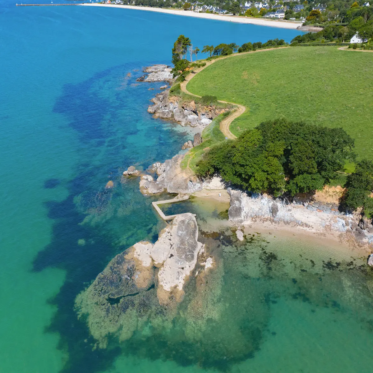 Sentier côtier à La Forêt-Fouesnant