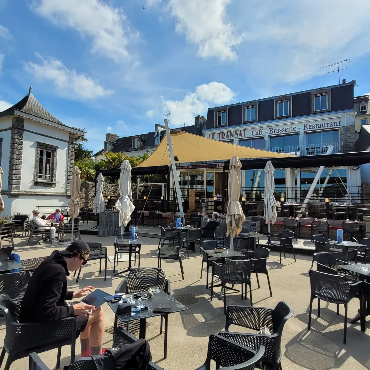 Terrasse du restaurant Le Transat