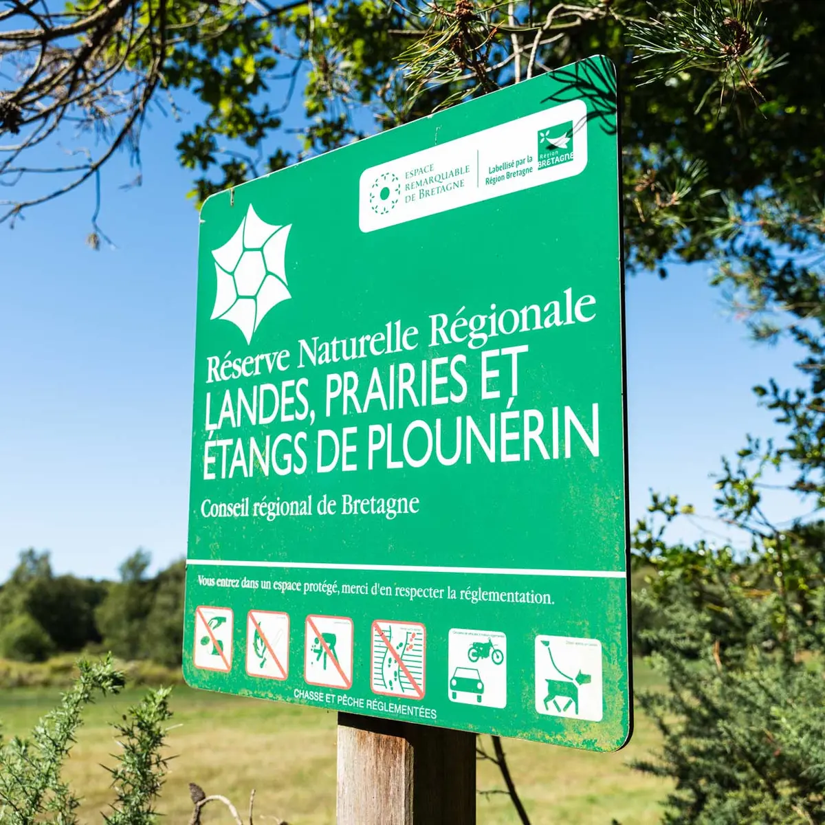 Panneau de la Réserve