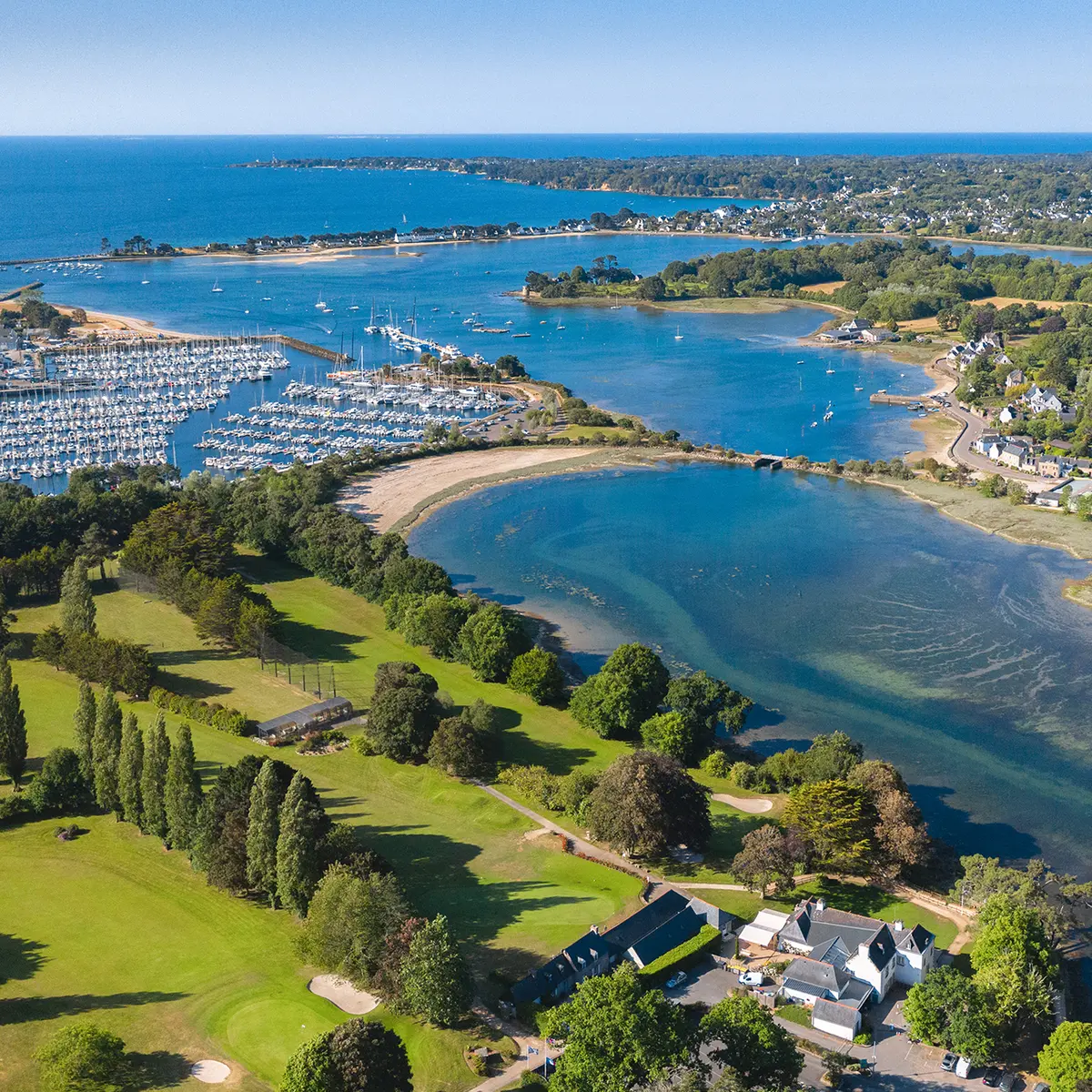 Véloroute - Port-La-Forêt - Vieux Port