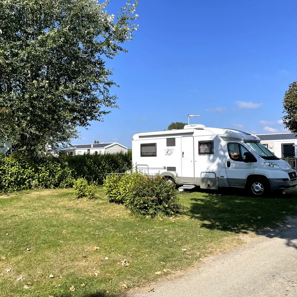 Aire camping-car - Camping Les Hortensias Loctudy - Pays Bigouden - Bigoudenjoy