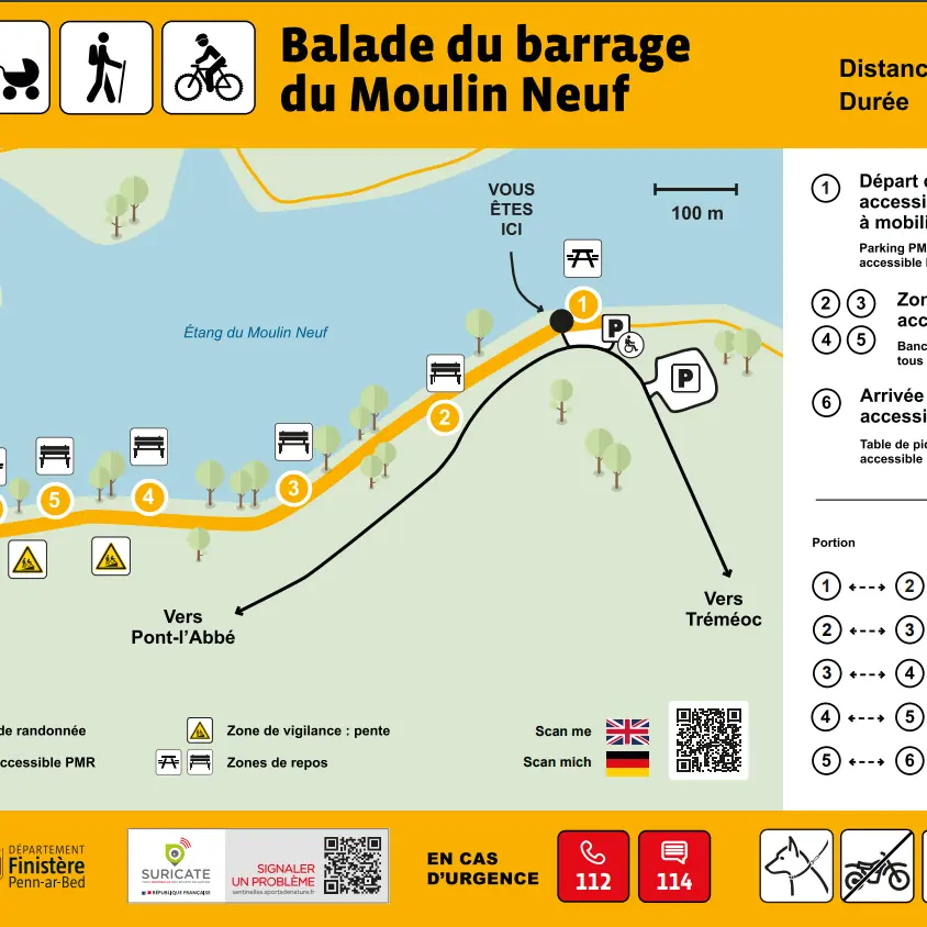 Balade du barrage du Moulin Neuf - Tréméoc - Pays bigouden