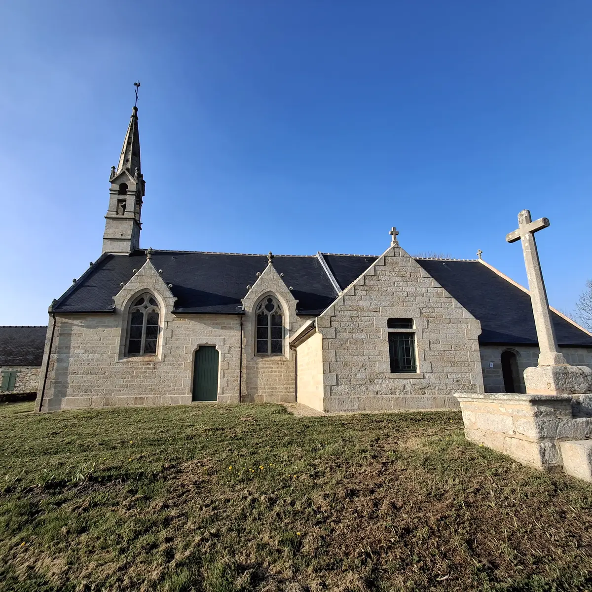 Chapelle et calvaire St Vennec La Clarté Combrit Pays bigouden