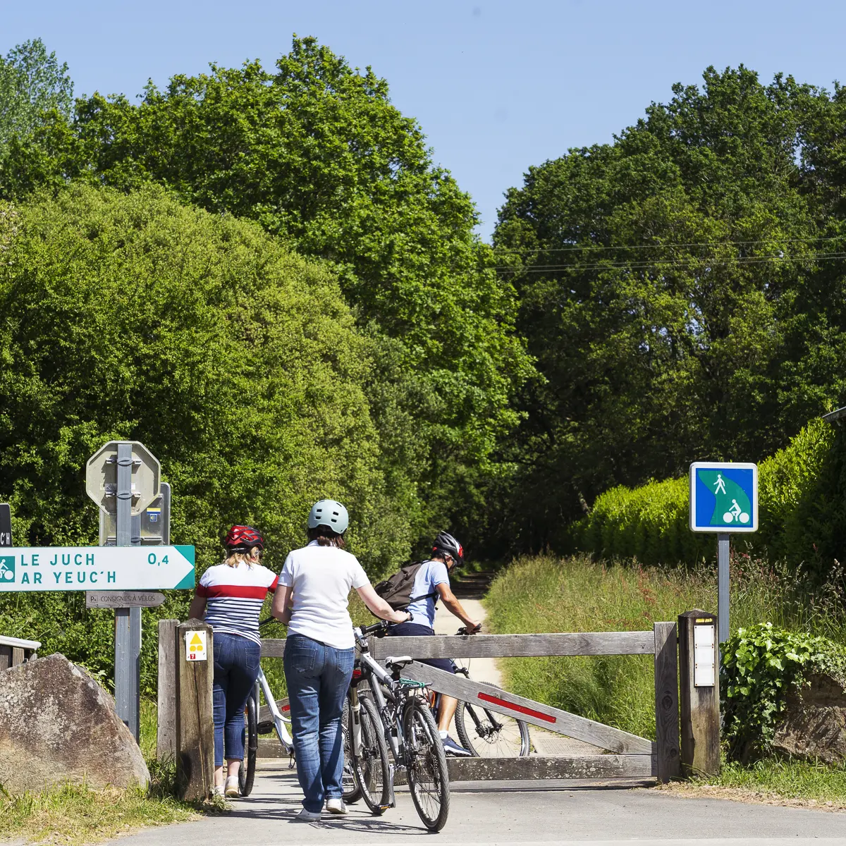 Elise FOURNIER - Le juch voie verte à vélo