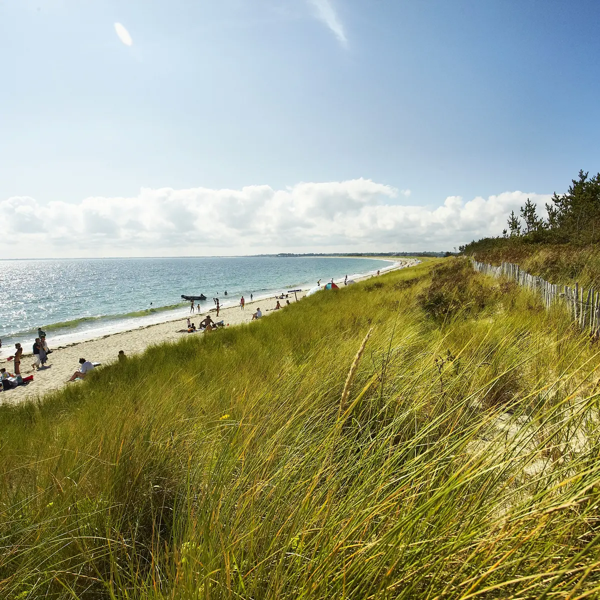 Plage de Kerler, Fouesnant