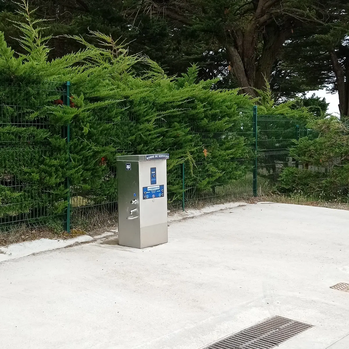 Borne camping car - Ile Tudy - Pays Bigouden