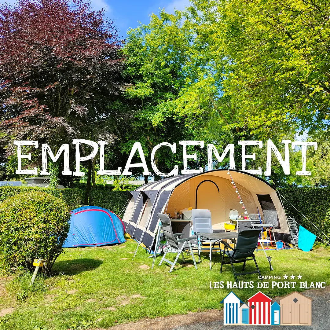 Emplacement ombragé ou ensoleillé