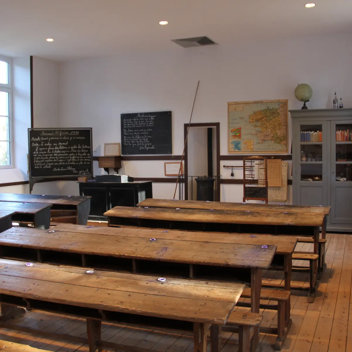 Musée école rurale -Photo classe 1910 par M.Grall- GUIDE 2018