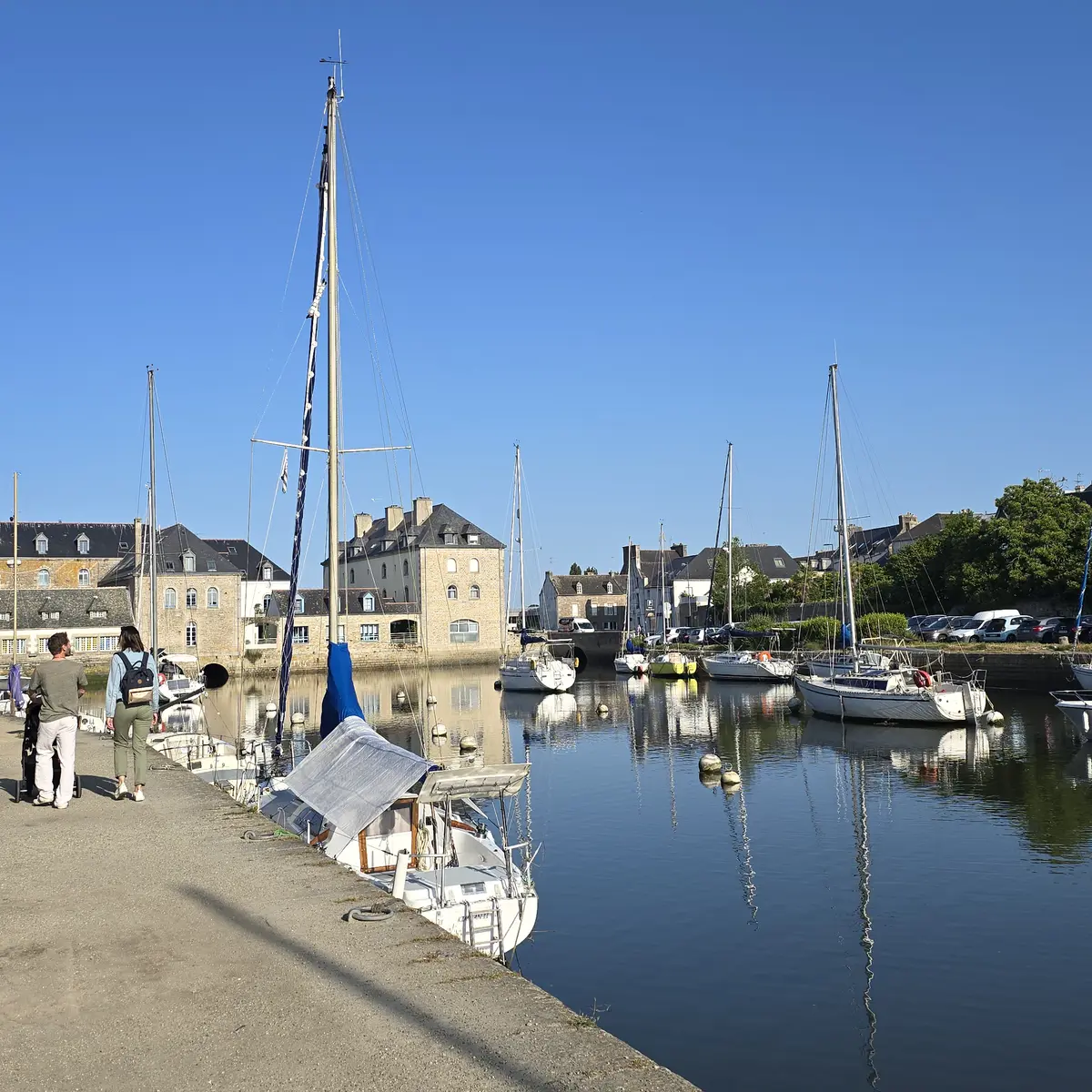 Balade accessible - Le long du chemin de halage - Pont-l'Abbé - Pays bigouden