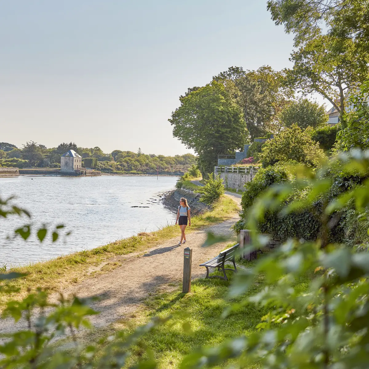 Balade accessible - Le long du chemin de halage - Pont-l'Abbé - Pays bigouden