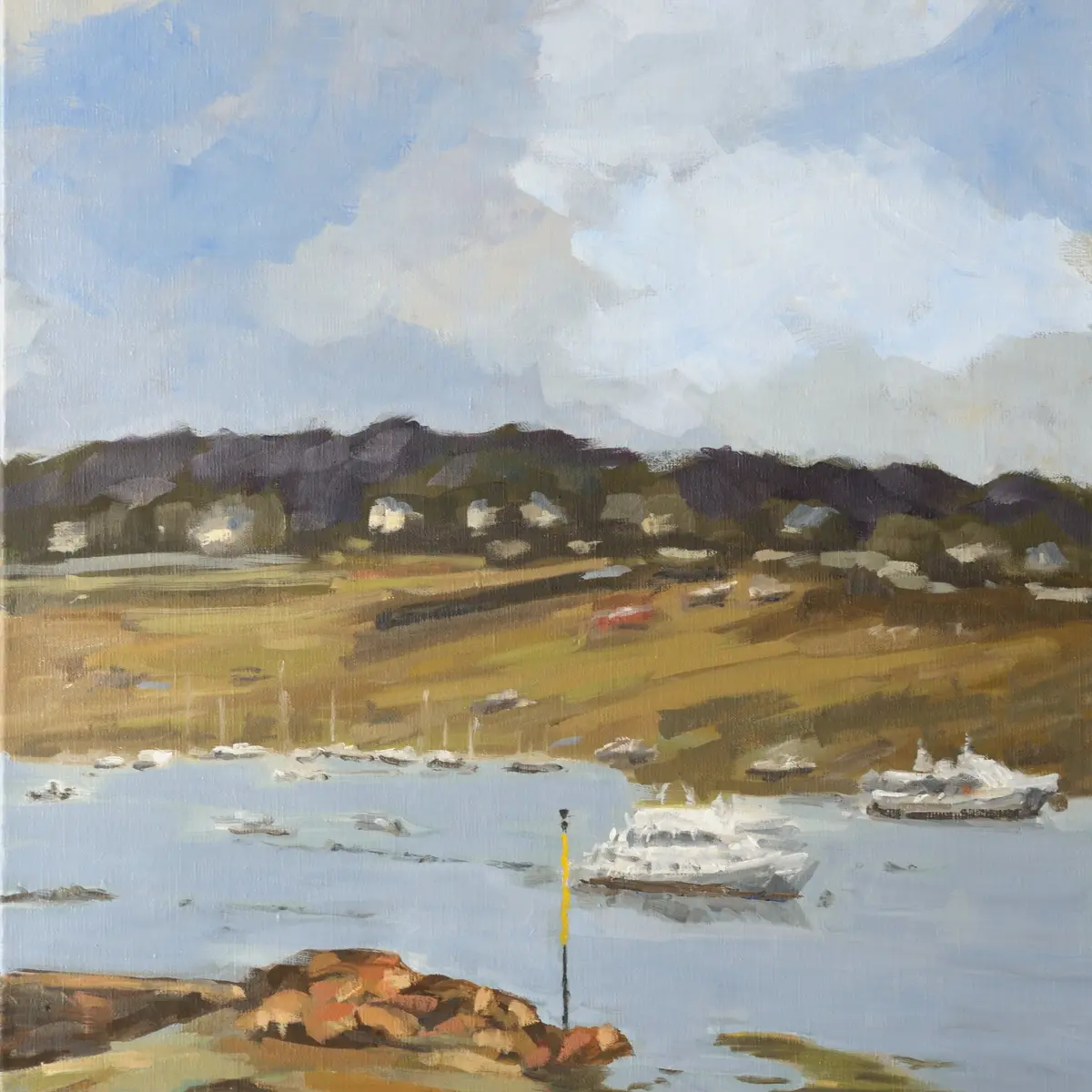 Ploumanac'h, Perros-Guirec, Cale de Ty Ru 174-3 , 73x54cm