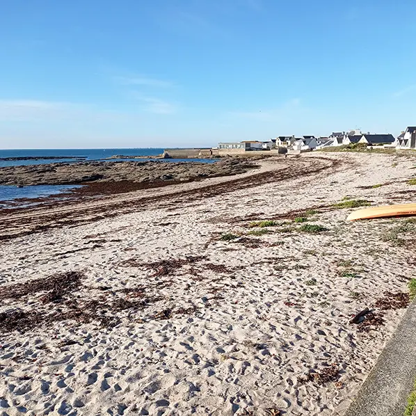 Plage de Pors treillen - Treffiagat -Pays bigouden sud