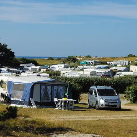 Pleumeur-Bodou camping municipal Ile-Grande : emplacements nus