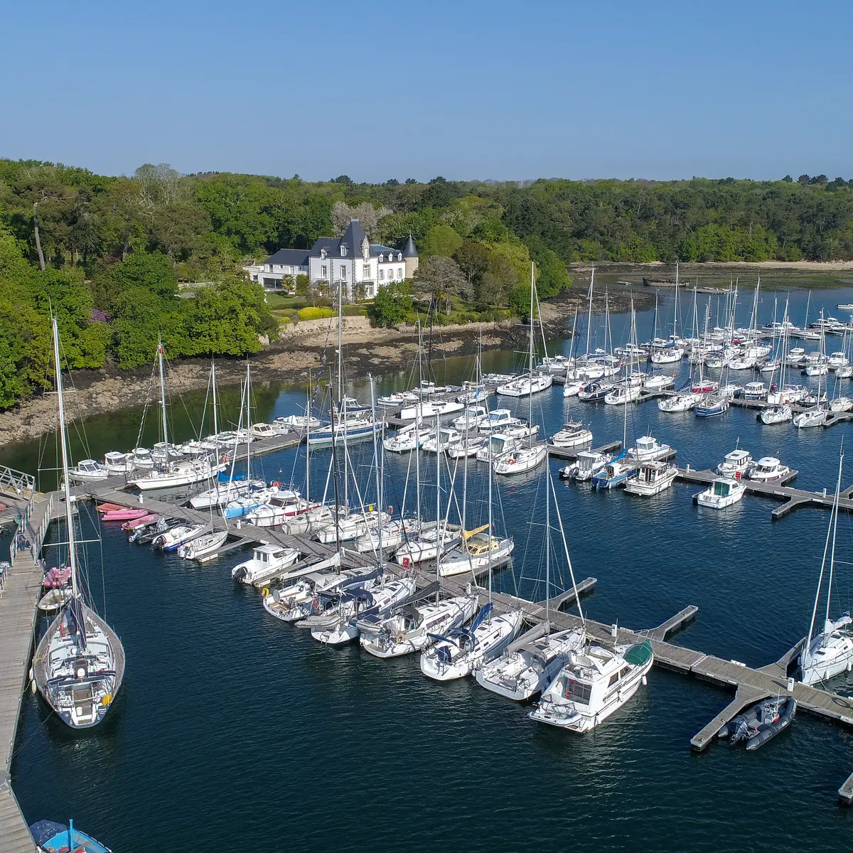 Sainte-Marine - port - plaisance - pays bigouden - bigoudenjoy