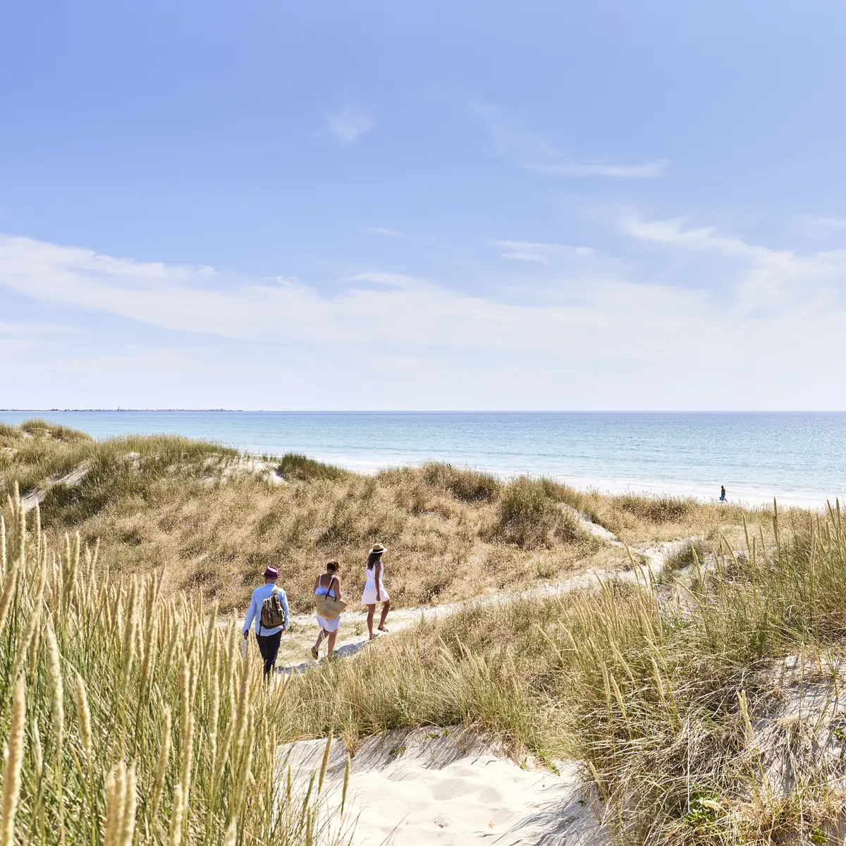 Liaison bourg-plage de Kermabec - Tréguennec - Pays bigouden