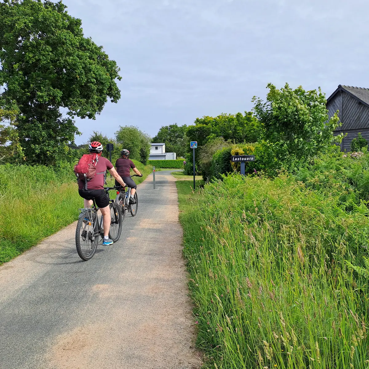 Itinéraire cyclable du Train Birinik n°2902 - Pont-l'Abbé - Saint-Guénolé