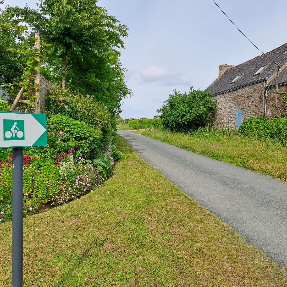 Itinéraire cyclable du Train Birinik n°2902 - Pont-l'Abbé - Saint-Guénolé