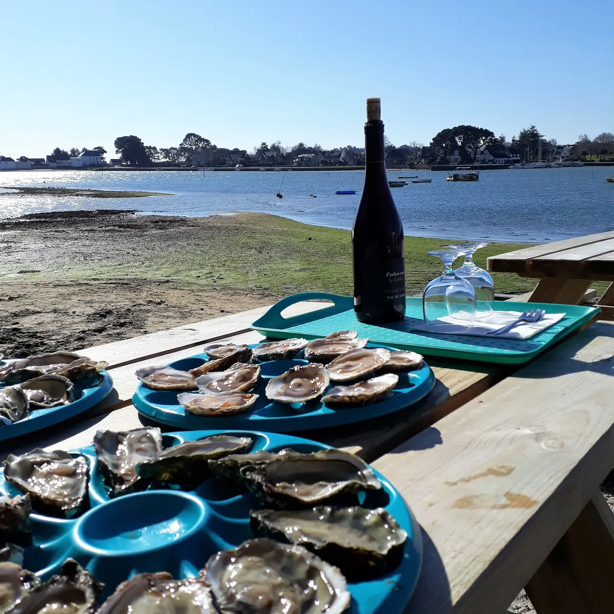 Dégustation de fruits de mer