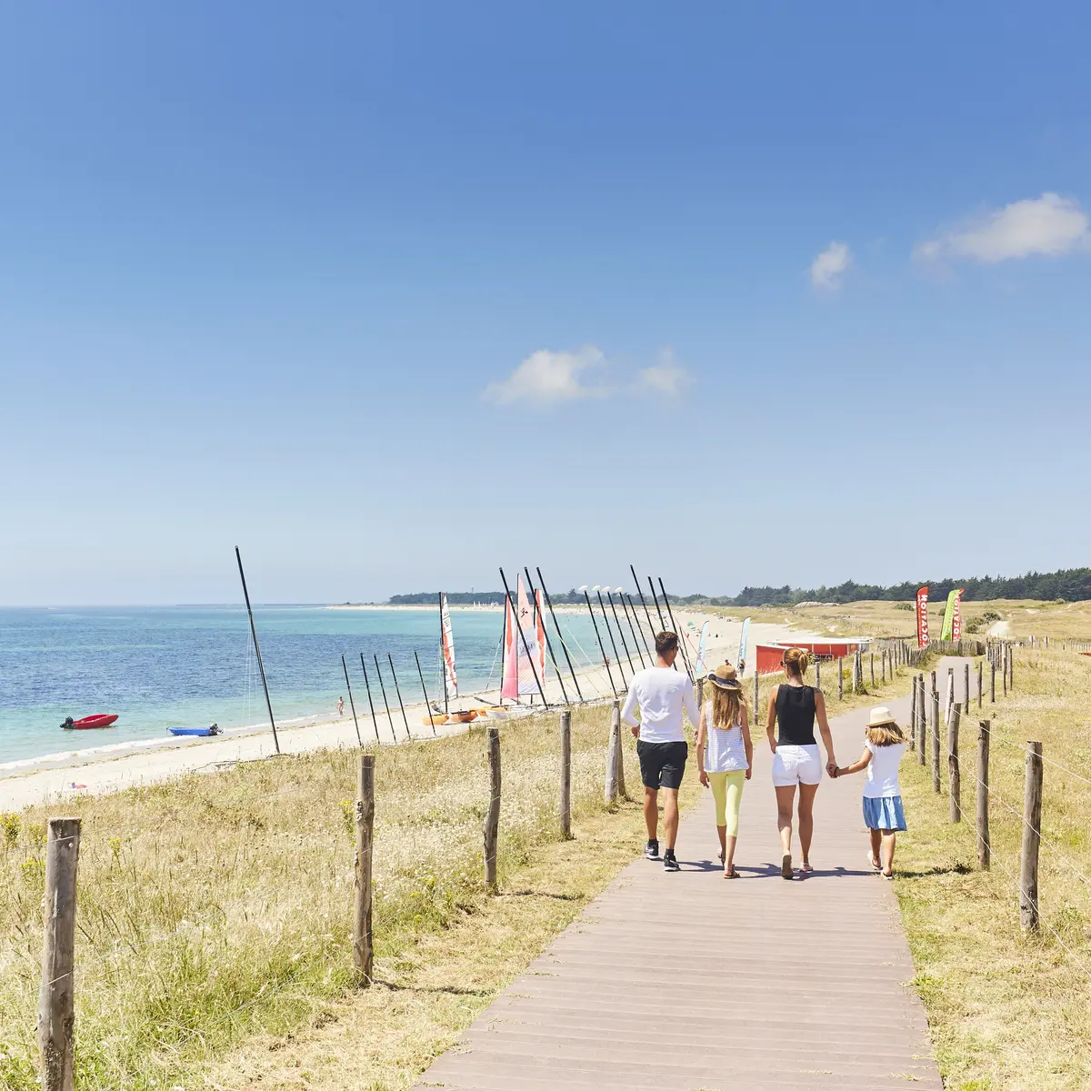 Plage de la Grève Blanche - Guilvinec - Pays bigouden sud