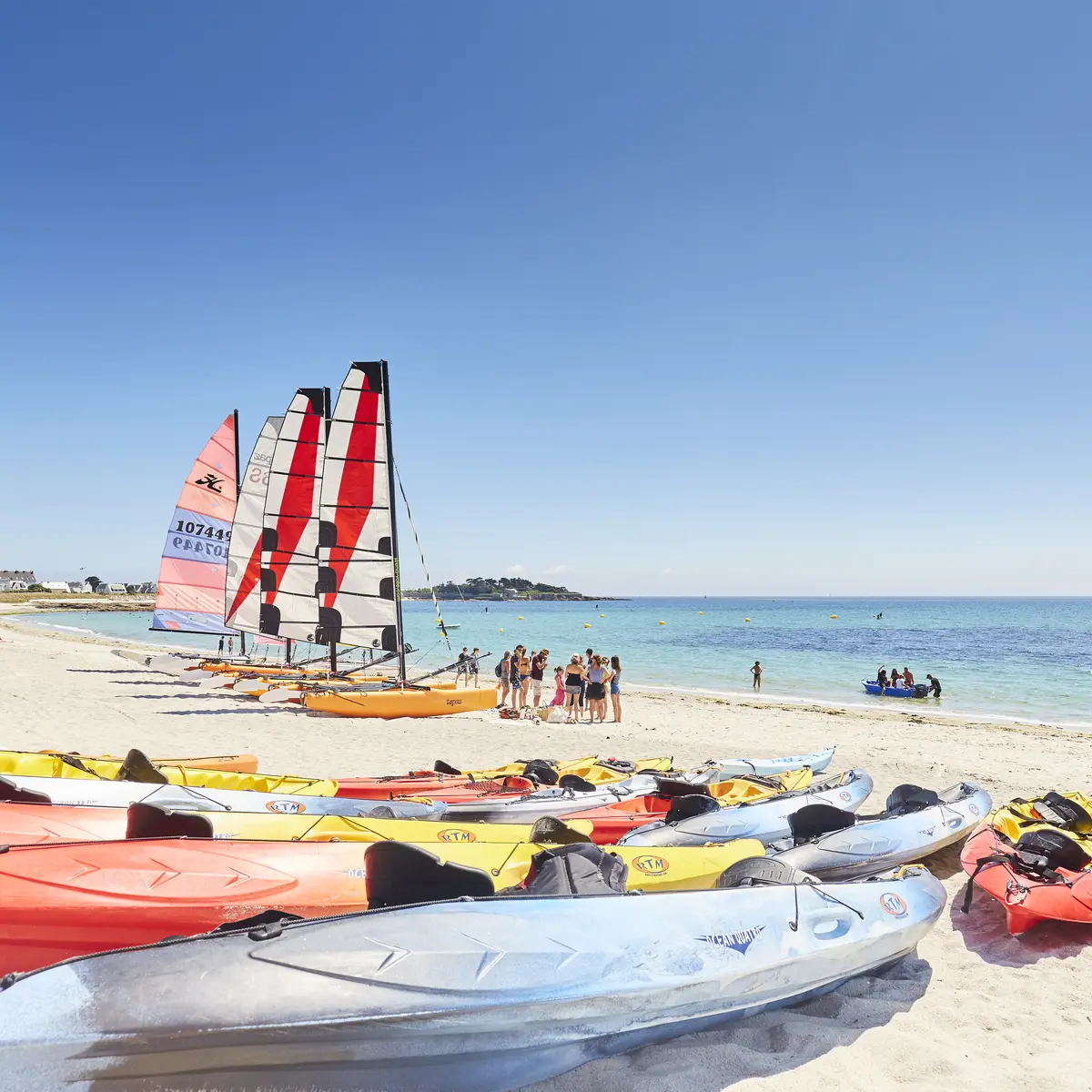 Plage de la Grève Blanche - Guilvinec - Pays bigouden sud