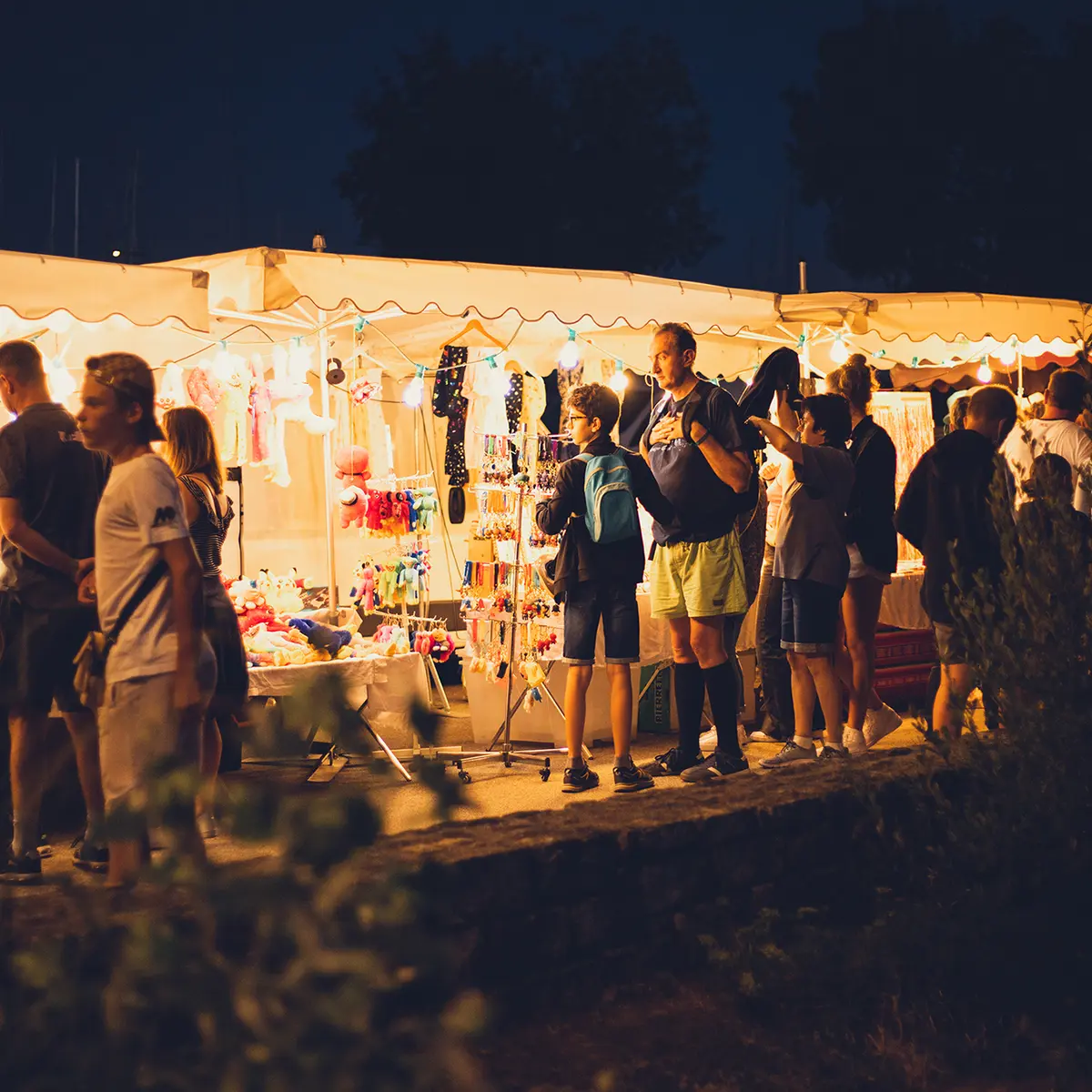 Marché nocturne de Port-La-Forêt