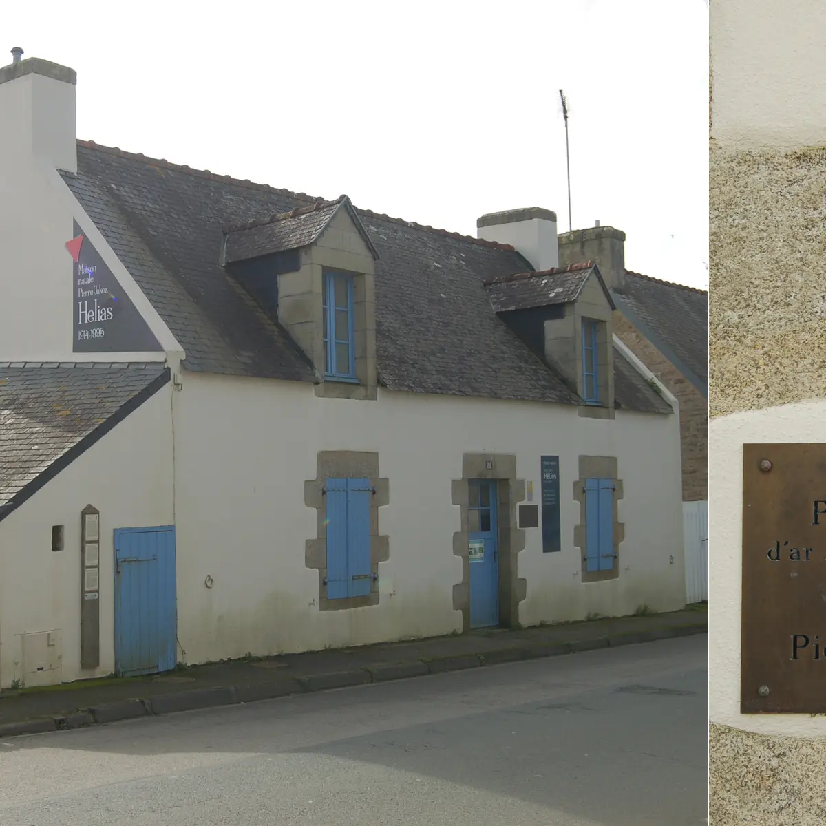 Maison natale PJ Hélias - Pouldreuzic Pays bigouden